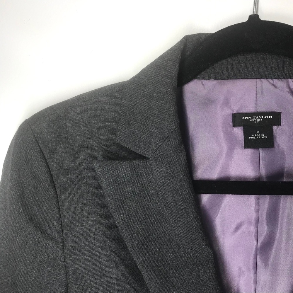 Ann Taylor Gray Pant Suit